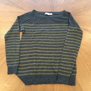 Ann Taylor LOFT lightweight striped sweater